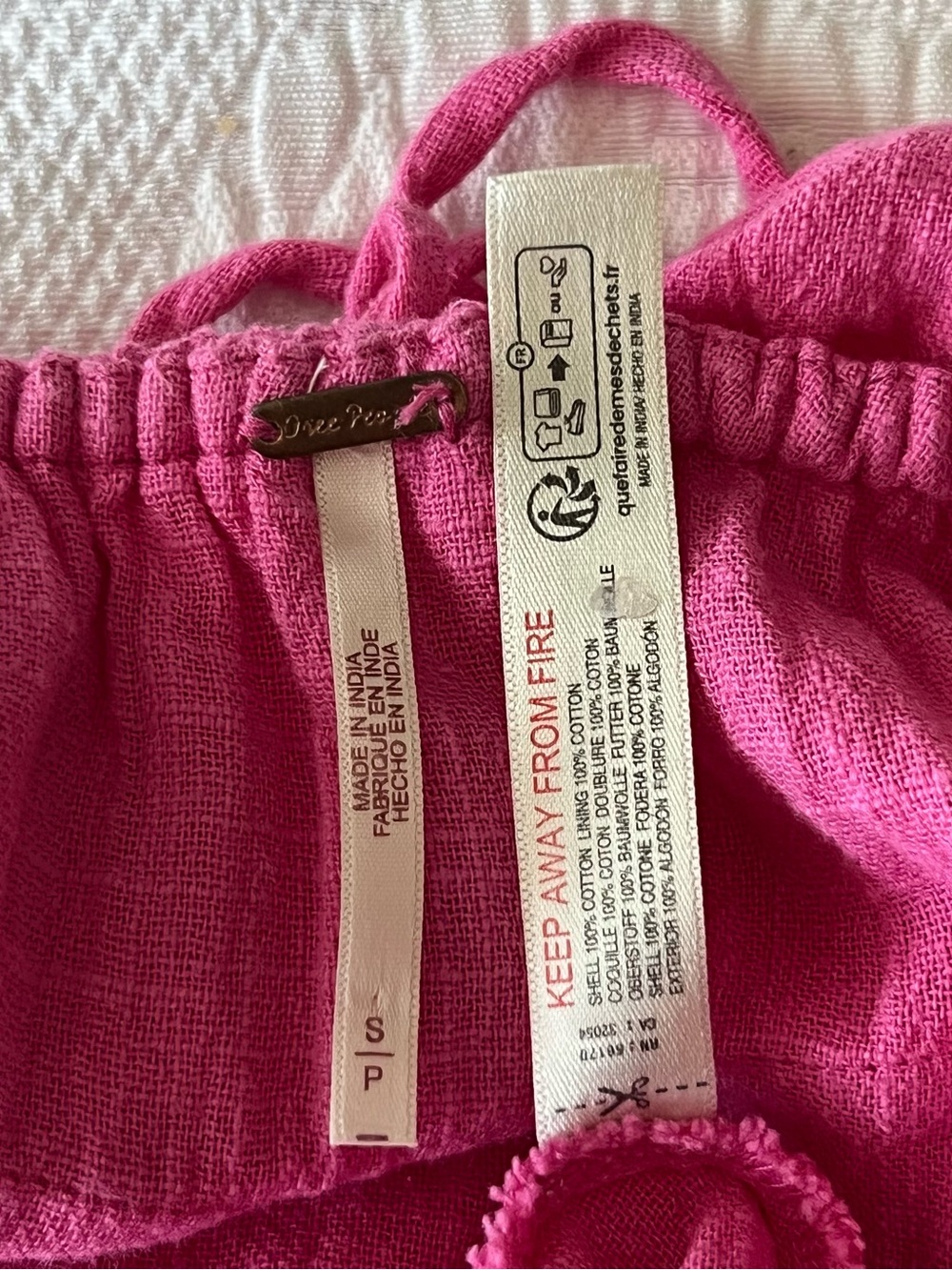 free people flowy pink maxi dress - Picture 6 of 6